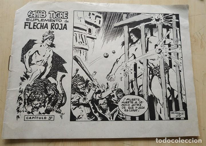 Tebeos: SAHIB TIGRE SUPLEMENTO DE FLECHA ROJA CAPITULO 3 SEGRELLES 64 - Foto 1