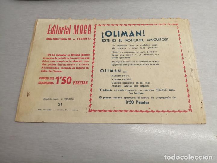 Tebeos: RAYO DE LA SELVA N&ordm; 31 / MAGA ORIGINAL - Foto 3