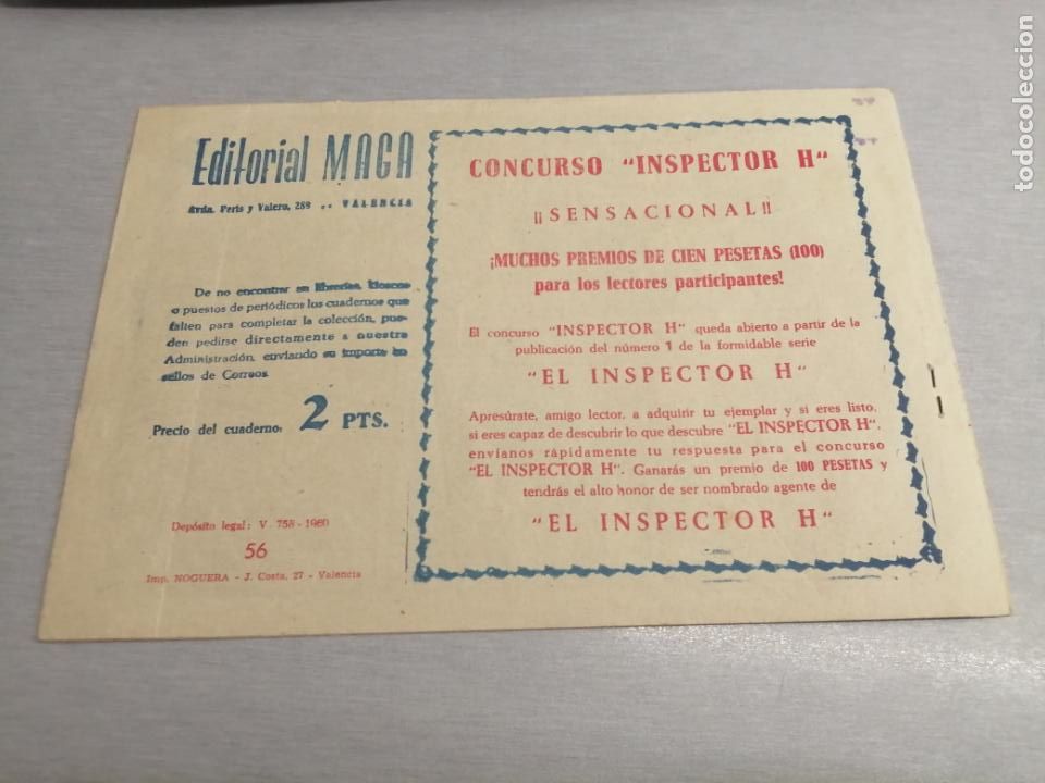 Tebeos: RAYO DE LA SELVA N&ordm; 56 / MAGA ORIGINAL - Foto 2