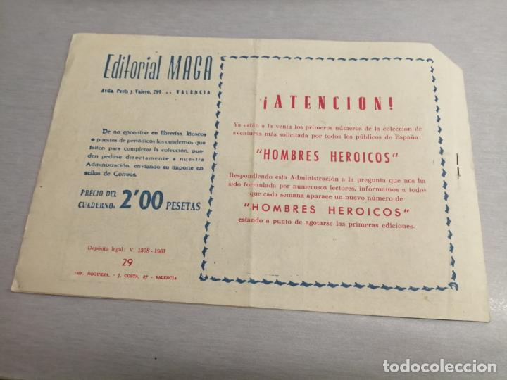 Tebeos: HACHA Y ESPADA N&ordm; 29 / MAGA ORIGINAL - Foto 2