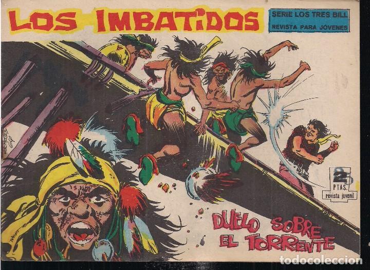 Tebeos: LOS IMBATIDOS 2&ordf; PARTE N&ordm; 6: DUELO SOBRE EL TORRENTE - Foto 1
