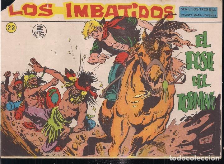 Tebeos: LOS IMBATIDOS 2&ordf; PARTE N&ordm; 22: EL POSTE DEL TORMENTO - Foto 1