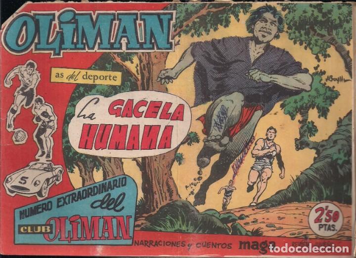 Tebeos: OLIMAN EXTRA N&ordm; 9: LA GACELA HUMANA - Foto 1