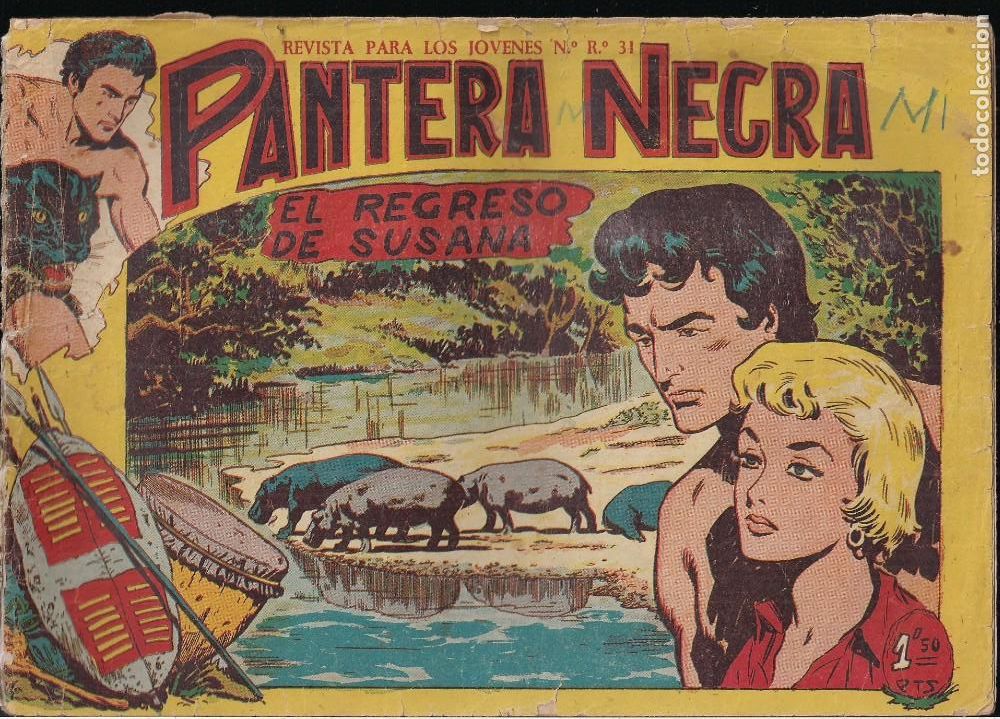 Tebeos: PANTERA NEGRA N&ordm; 23: EL REGRESO DE SUSANA - Foto 1