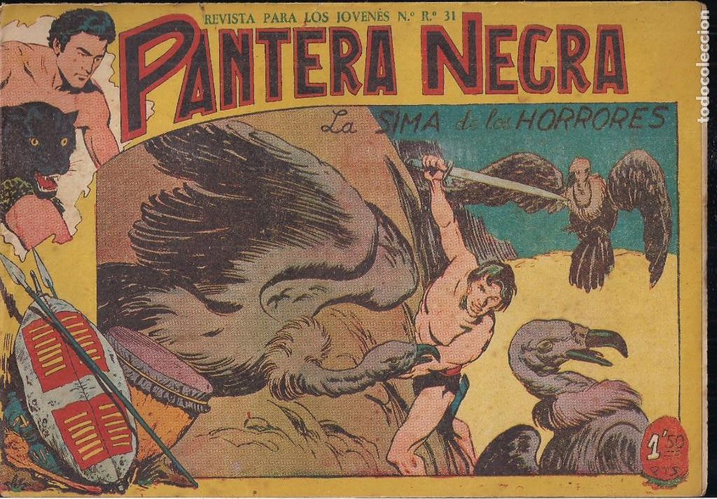 Tebeos: PANTERA NEGRA N&ordm; 46: LA SIMA DE LOS HORRORES - Foto 1