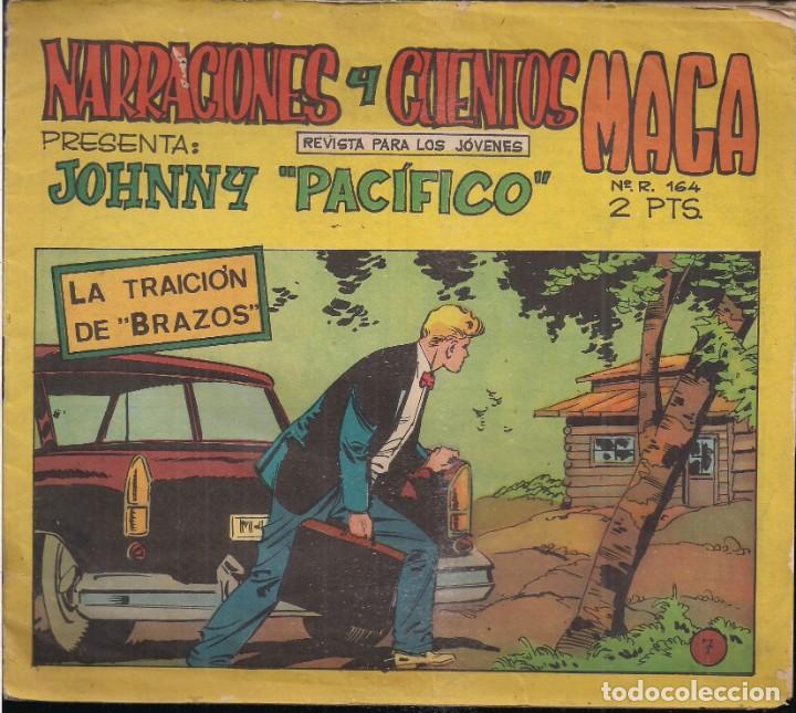 Tebeos: JOHNNY PACIFICO N&ordm; 7: LA TRAICION DE BRAZOS - Foto 1