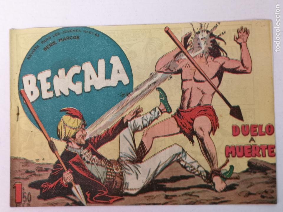 BENGALA N°48 EDT. MAGA 1959 (Tebeos y Comics - Maga - Bengala)