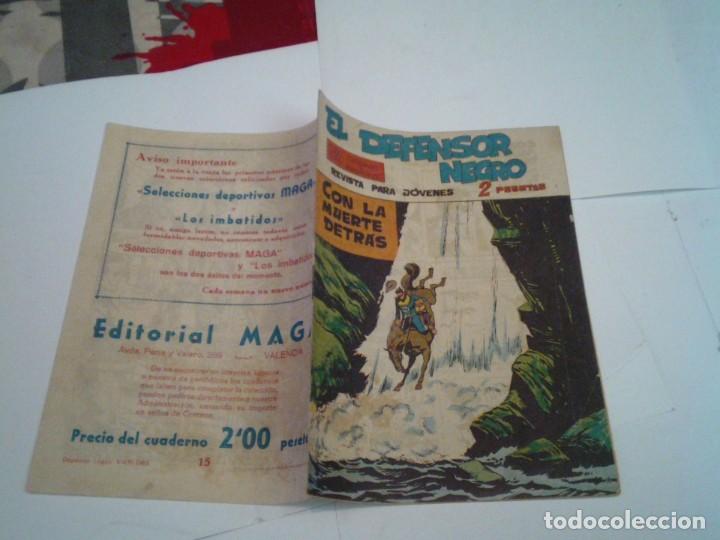 Tebeos: DEFENSOR NEGRO - EDITORIAL MAGA - NUMERO 15 - NORMAL ESTADO - GORBAUD - CJ 119 - Foto 4
