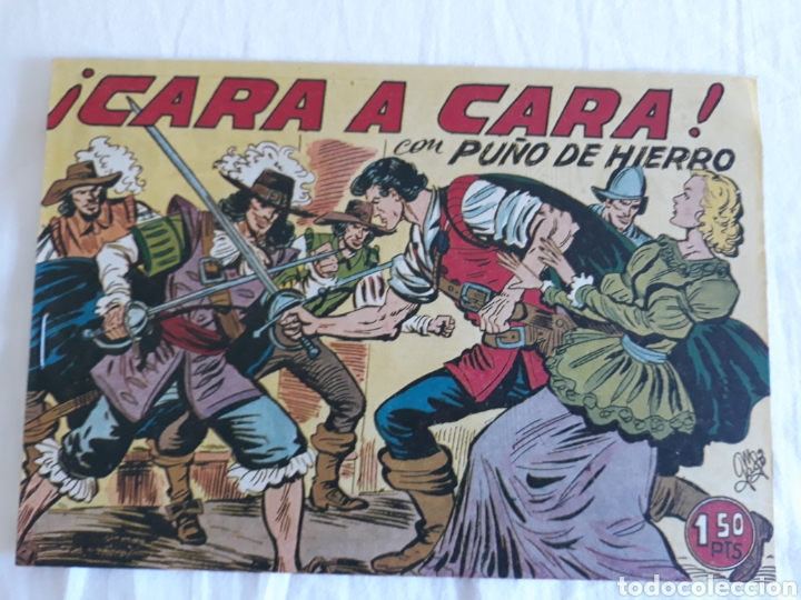 Tebeos: Pu&ntilde;o de hierro n⁰ 12 - &iexcl; cara a cara ! - ORIGINAL - Foto 1