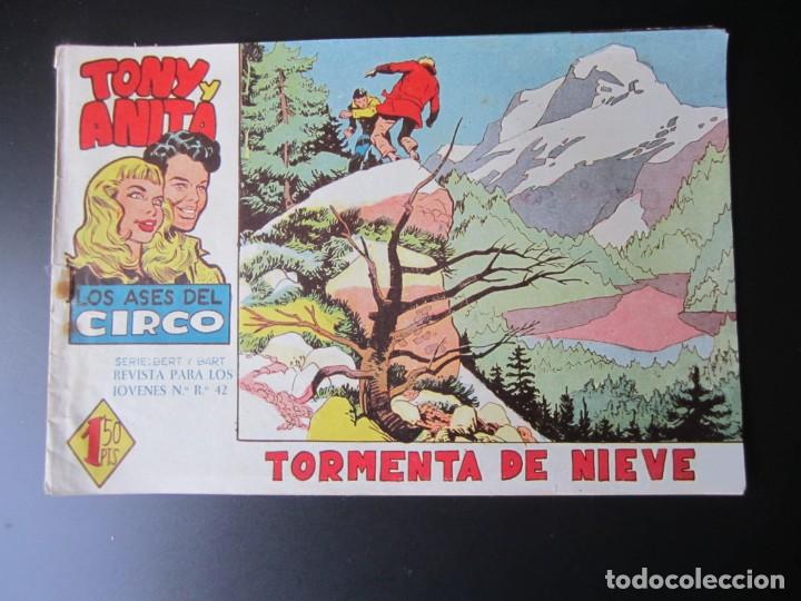 TONY Y ANITA (1960, MAGA) 14 · 12-X-1960 · TORMENTA DE NIEVE (Tebeos y Comics - Maga - Tony y Anita)