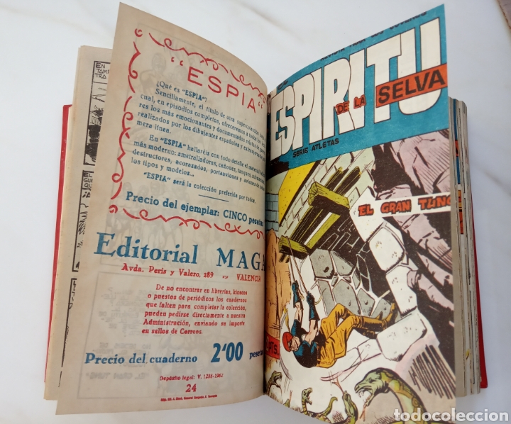 Tebeos: Colecci&oacute;n completa de: El esp&iacute;ritu de la selva Maga 1960 - Foto 2
