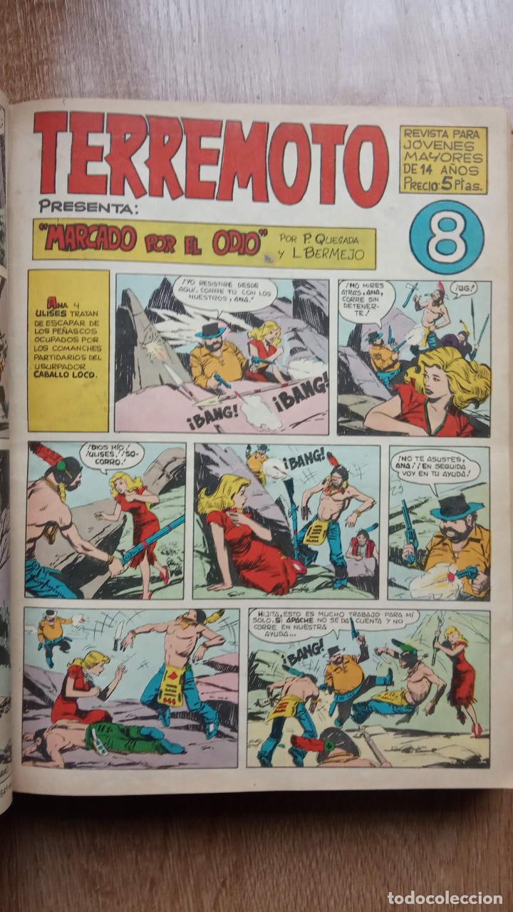 Tebeos: TERREMOTO PRESENTA: APACHE - BENGALA - ROQUE BRIO - COMPLETA 1 AL 31 - Foto 24