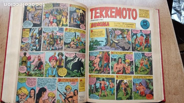 Tebeos: TERREMOTO PRESENTA: APACHE - BENGALA - ROQUE BRIO - COMPLETA 1 AL 31 - Foto 46