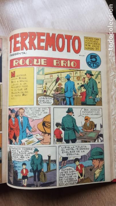 Tebeos: TERREMOTO PRESENTA: APACHE - BENGALA - ROQUE BRIO - COMPLETA 1 AL 31 - Foto 67