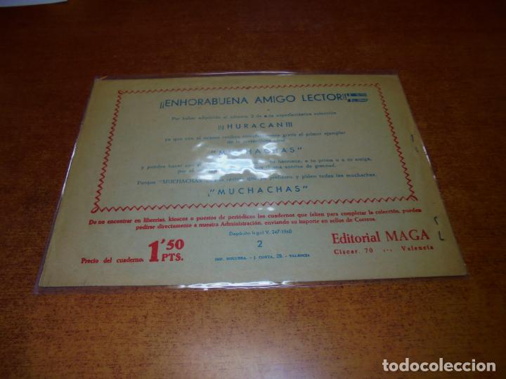 Tebeos: HURAC&Aacute;N N&ordm; 2 ORIGINAL1960, EDITORIAL MAGA. - Foto 4