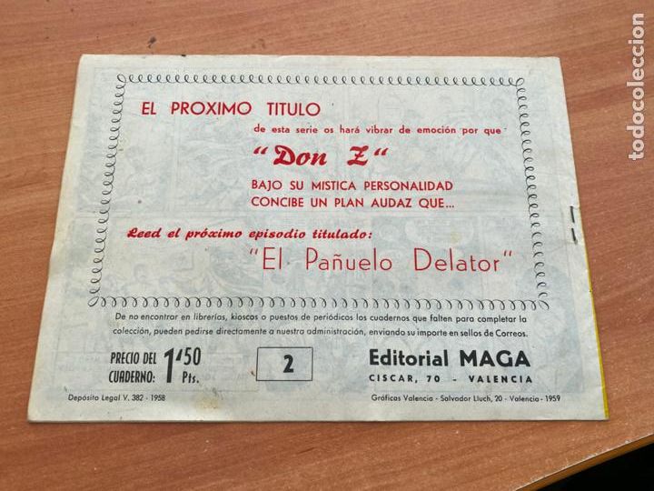 Tebeos: DON Z N&ordm; 2 ORIGINAL (ED. MAGA) (COB166) - Foto 2