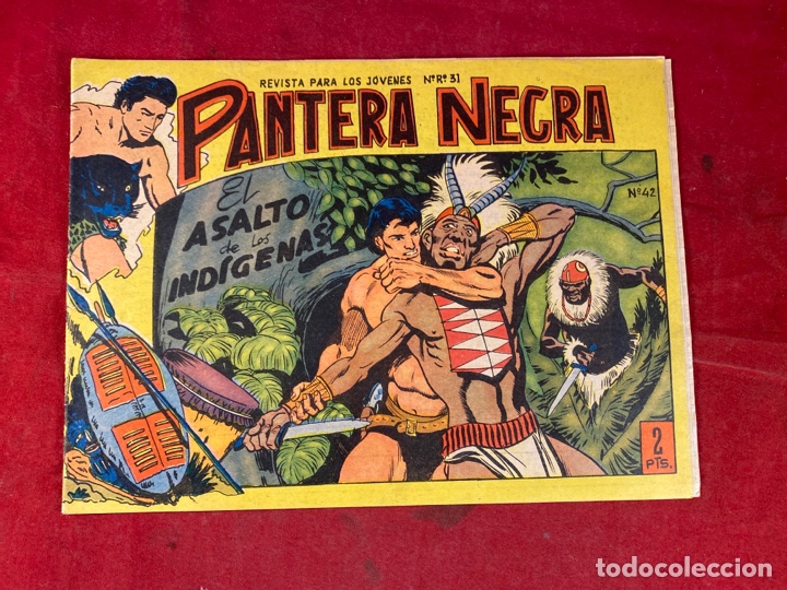 Tebeos: PANTERA NEGRA EL ASALTO DE LOS IND&Iacute;GENAS - Foto 1