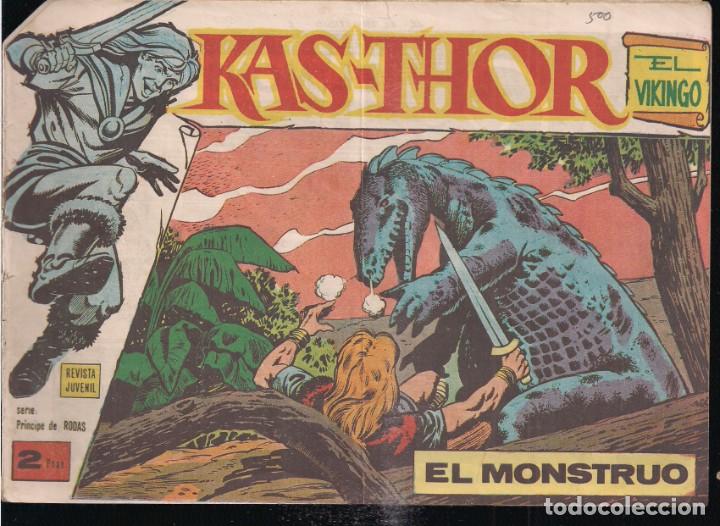 Tebeos: KAS-THOR EL VIKINGO N&ordm; 12: EL MONSTRUO - Foto 1