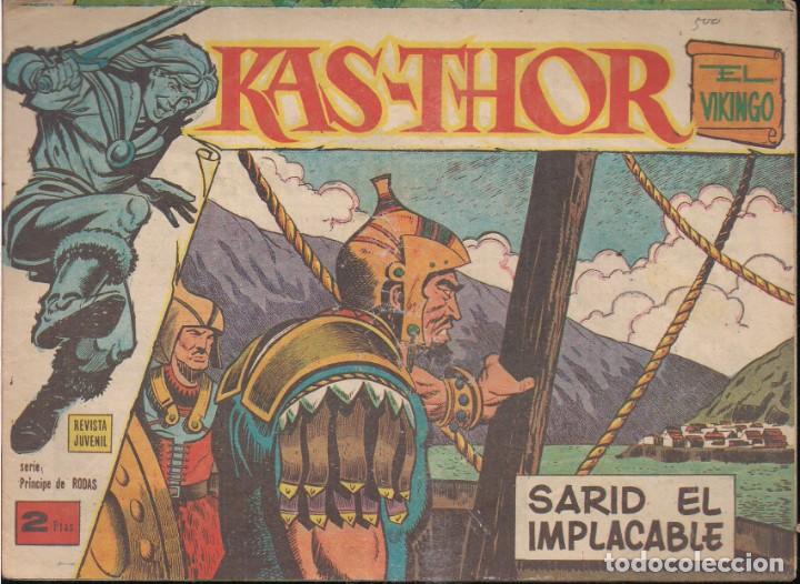 Tebeos: KAS-THOR EL VIKINGO N&ordm; 37: SARID EL IMPLACABLE - Foto 1