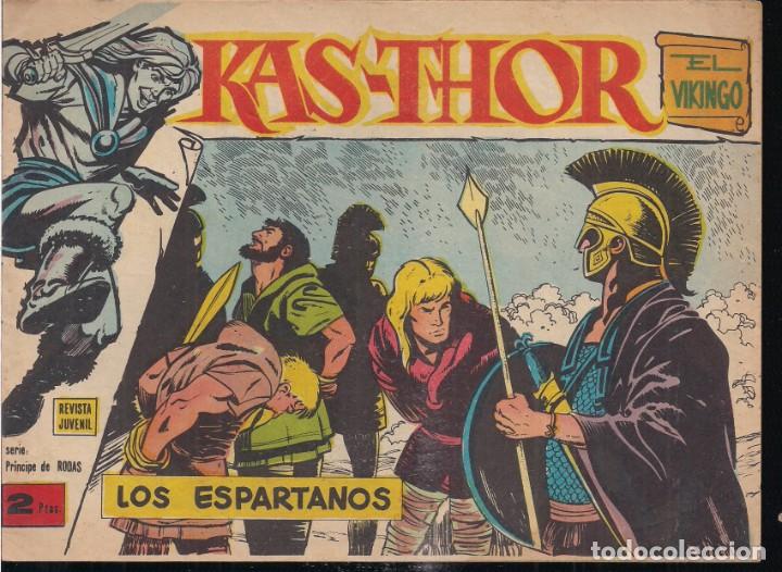 Tebeos: KAS-THOR EL VIKINGO N&ordm; 49: LOS ESPARTANOS - Foto 1