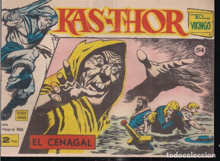 Tebeos: KAS-THOR EL VIKINGO N&ordm; 54: EL CENAGAL - Foto 1