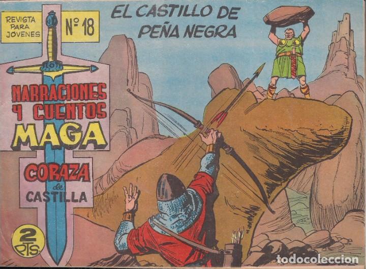 Tebeos: CORAZA DE CASTILLA N&ordm; 18: EL CASTILLO DE PE&Ntilde;ANEGRA - Foto 1