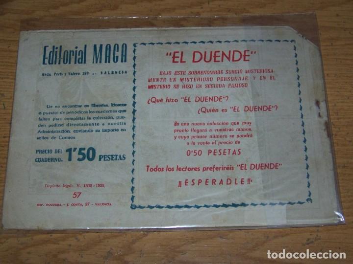 Tebeos: ED. MAGA EL AGUILUCHO 57 - Foto 2