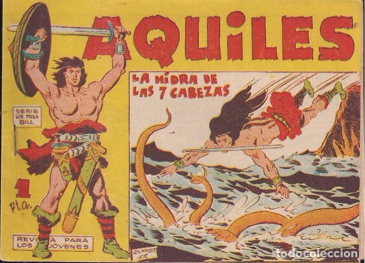Tebeos: AQUILES N&ordm; 17: LA HIDRA DE LAS 7 CABEZAS - Foto 1