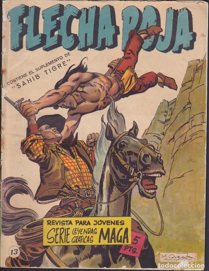 Tebeos: COMIC COLECCION FLECHA ROJA N&ordm; 13 REVISTA - Foto 1