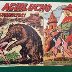 Tebeos: AGUILUCHO, EL (1959, MAGA) 65 · 22-III-1961 · ¡DESCUBIERTOS!