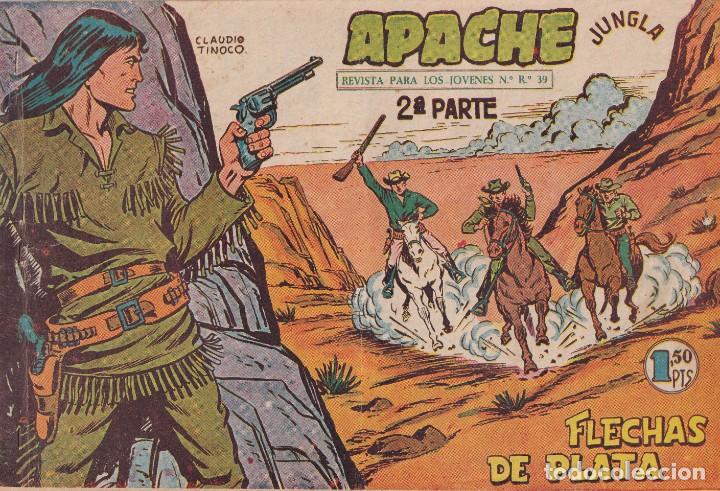 Tebeos: APACHE 2&ordf; PARTE: NUMERO 37 FLECHAS DE PLATA, EDITORIAL MAGA - Foto 1