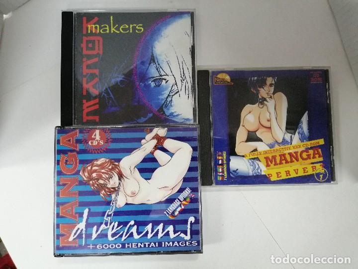 Tebeos: LOTE CD INTERACTIVOS MANGA - Foto 1