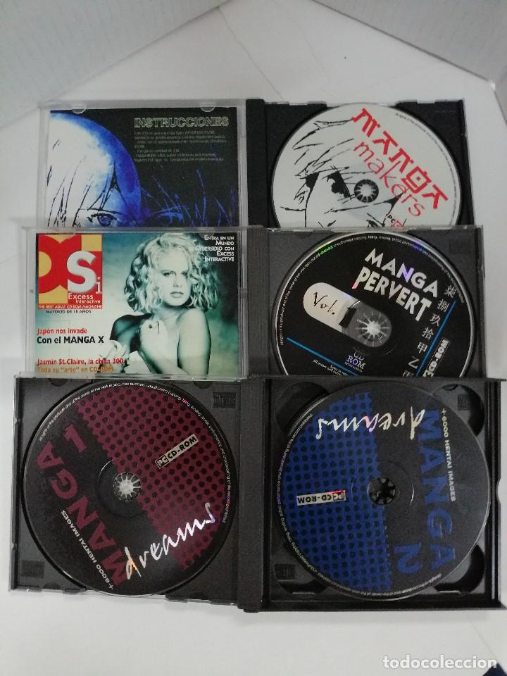 Tebeos: LOTE CD INTERACTIVOS MANGA - Foto 2