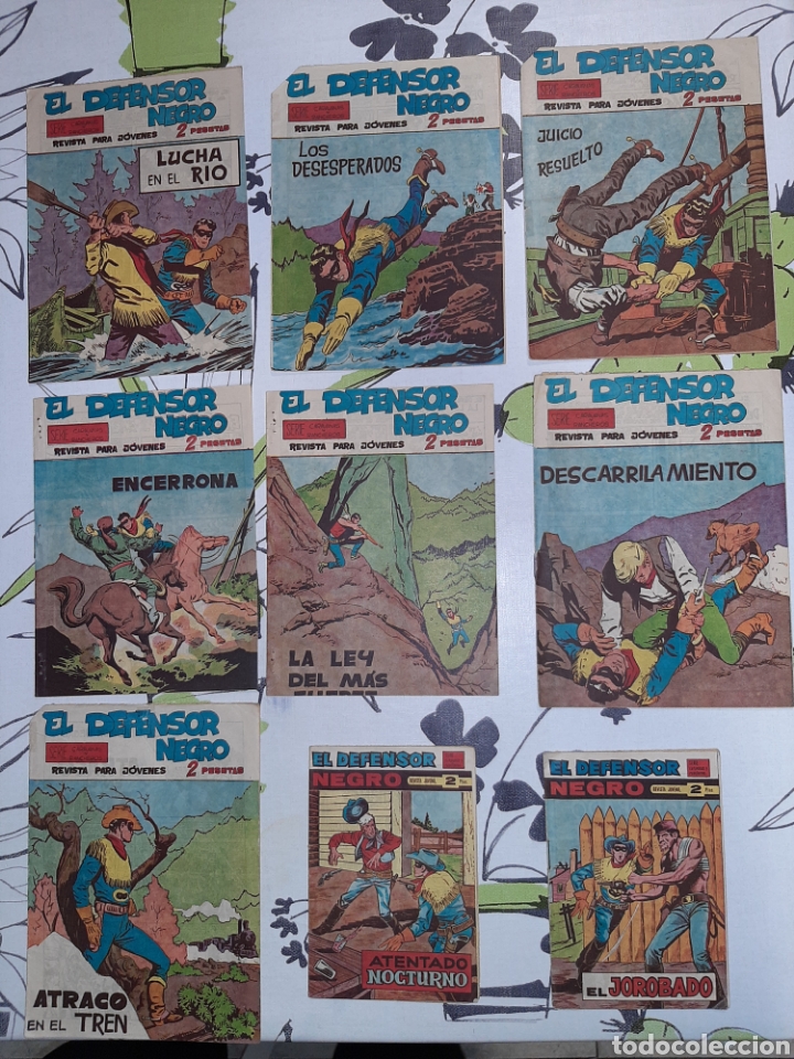 Tebeos: El Defensor Negro, lote de 48 numeros - Foto 8