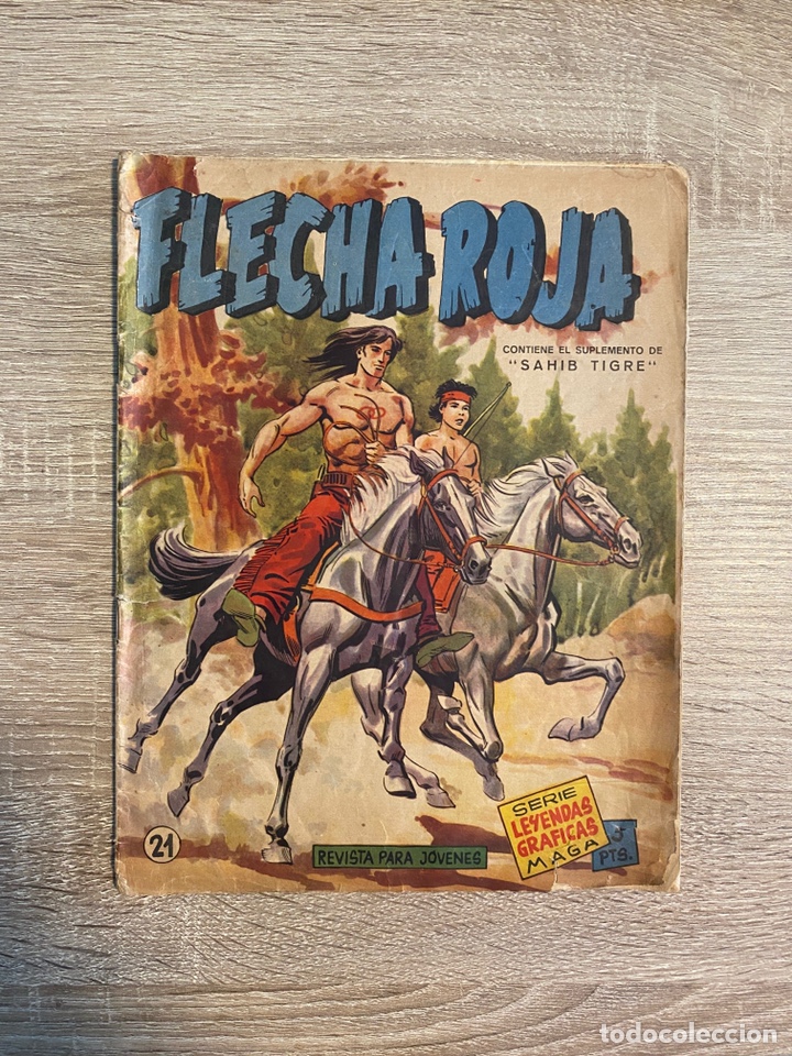 Tebeos: Flecha Roja N 21 - Foto 1
