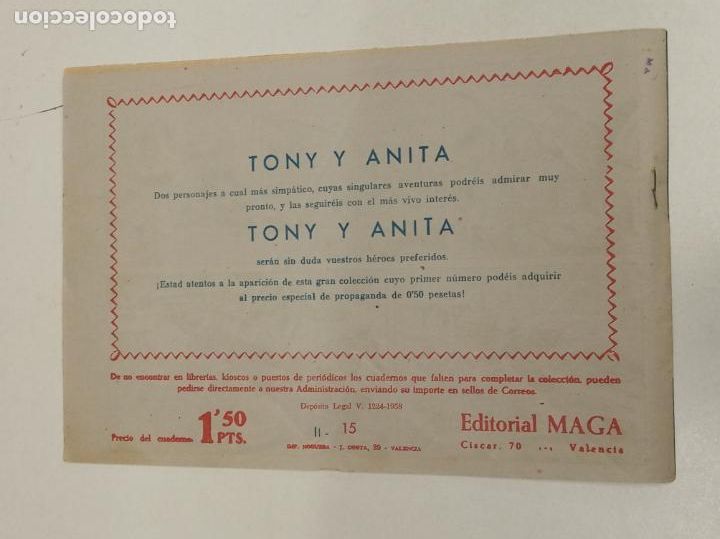 Tebeos: APACHE 2&ordf; PARTE N&ordm; 15 / MAGA ORIGINAL - Foto 2