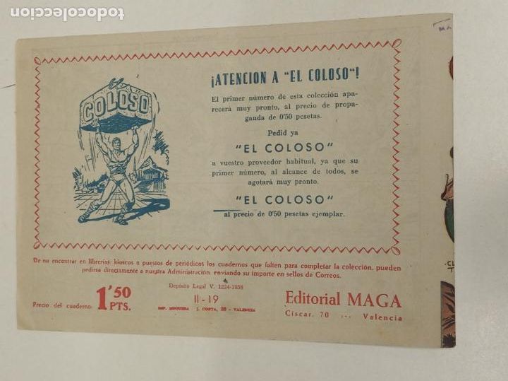 Tebeos: APACHE 2&ordf; PARTE N&ordm; 19 / MAGA ORIGINAL - Foto 2