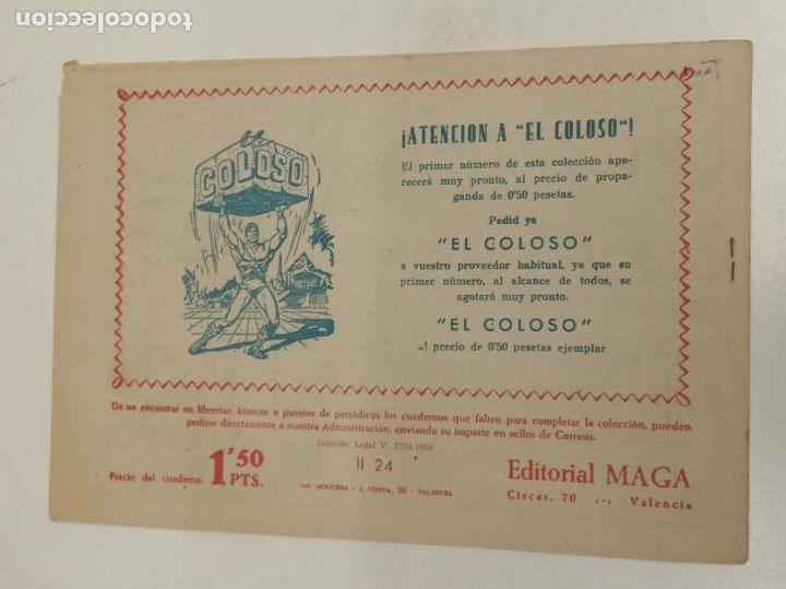 Tebeos: APACHE 2&ordf; PARTE N&ordm; 24 / MAGA ORIGINAL - Foto 2