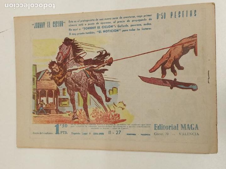 Tebeos: APACHE 2&ordf; PARTE N&ordm; 27 / MAGA ORIGINAL - Foto 2