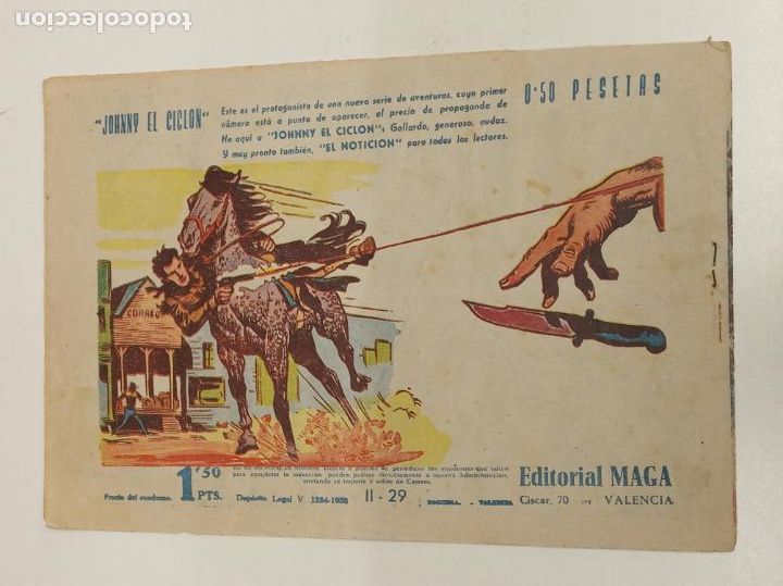 Tebeos: APACHE 2&ordf; PARTE N&ordm; 29 / MAGA ORIGINAL - Foto 2
