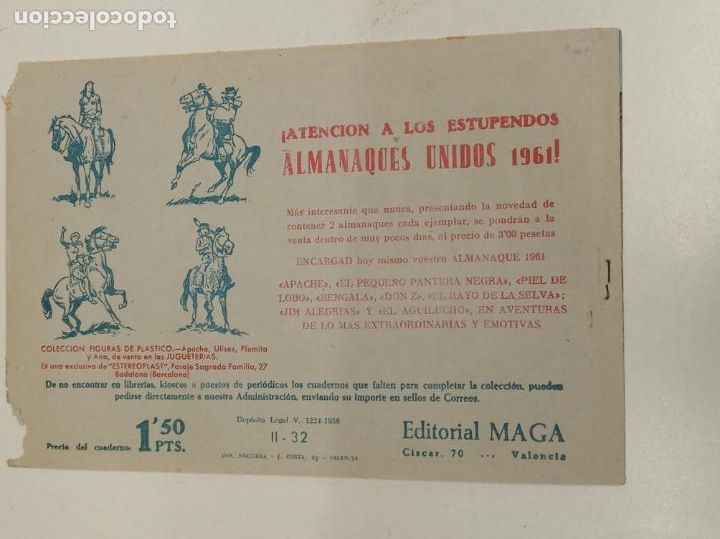 Tebeos: APACHE 2&ordf; PARTE N&ordm; 32 / MAGA ORIGINAL - Foto 4