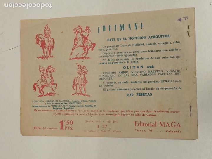 Tebeos: APACHE 2&ordf; PARTE N&ordm; 37 / MAGA ORIGINAL - Foto 2