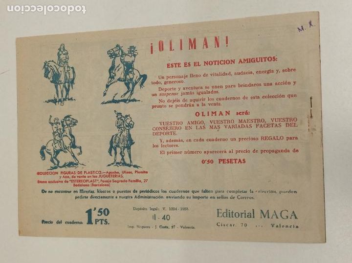 Tebeos: APACHE 2&ordf; PARTE N&ordm; 40 / MAGA ORIGINAL - Foto 2