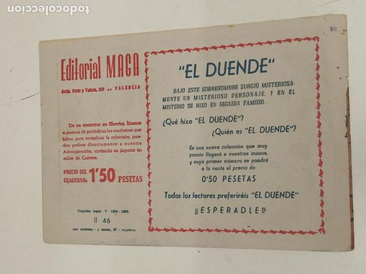 Tebeos: APACHE 2&ordf; PARTE N&ordm; 46 / MAGA ORIGINAL - Foto 2