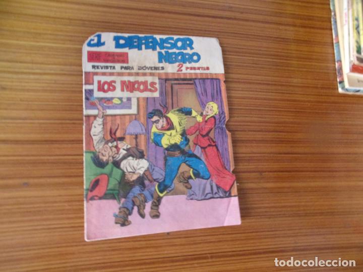 Tebeos: EL DEFENSOR NEGRO N&ordm; 4 EDITA MAGA - Foto 1