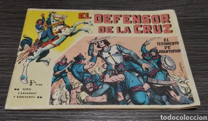 Tebeos: El defensor de la Cruz N 7 El testamento de abentofaid - Foto 1