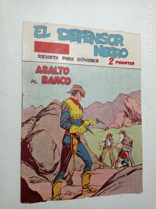 Tebeos: Original no copia el defensor negro a&ntilde;o 1963 - Foto 1
