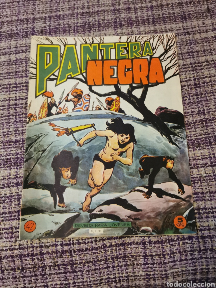 Tebeos: C&oacute;mic Pantera Negra n&uacute;mero 42 - Foto 1