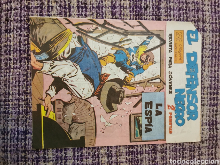 Tebeos: C&oacute;mic el denfesor negro - Foto 1