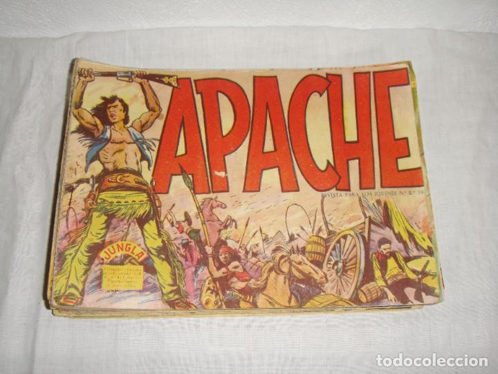 Tebeos: Apache &middot; Lote 54 ejemplares &middot; Editorial Maga &middot; ca. 1956&ndash;1958 - Foto 1